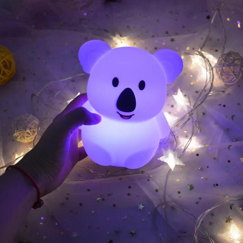 HOME.X Kids Music Player Night Light Bluetooth Speaker – Color-Changing Lamp Silicone