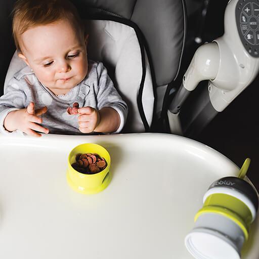 bbluv Dose: The perfect snack pack Multi container for baby