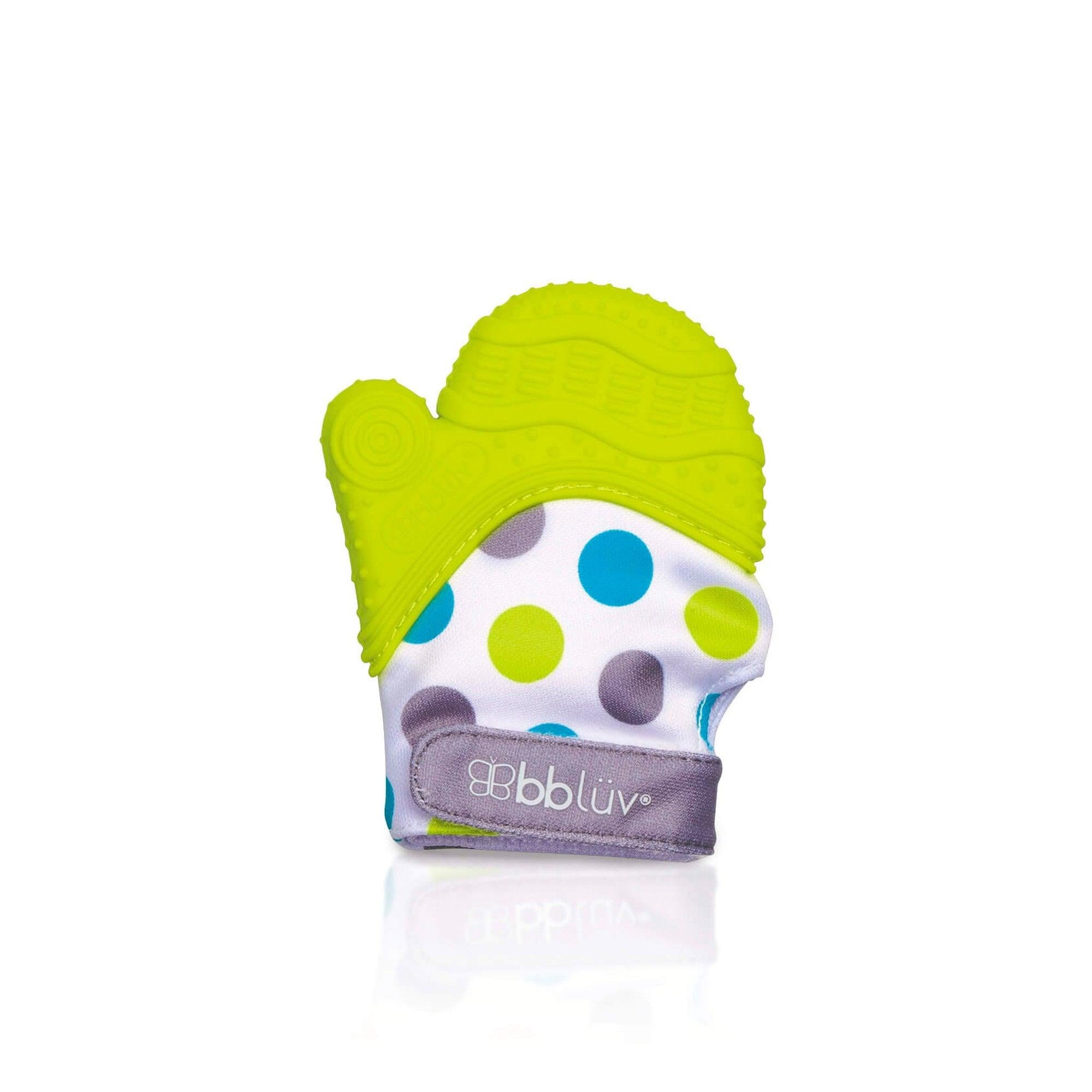 bbluv Gluv: BBLUV Baby Relief Teething Mitten silicon glove